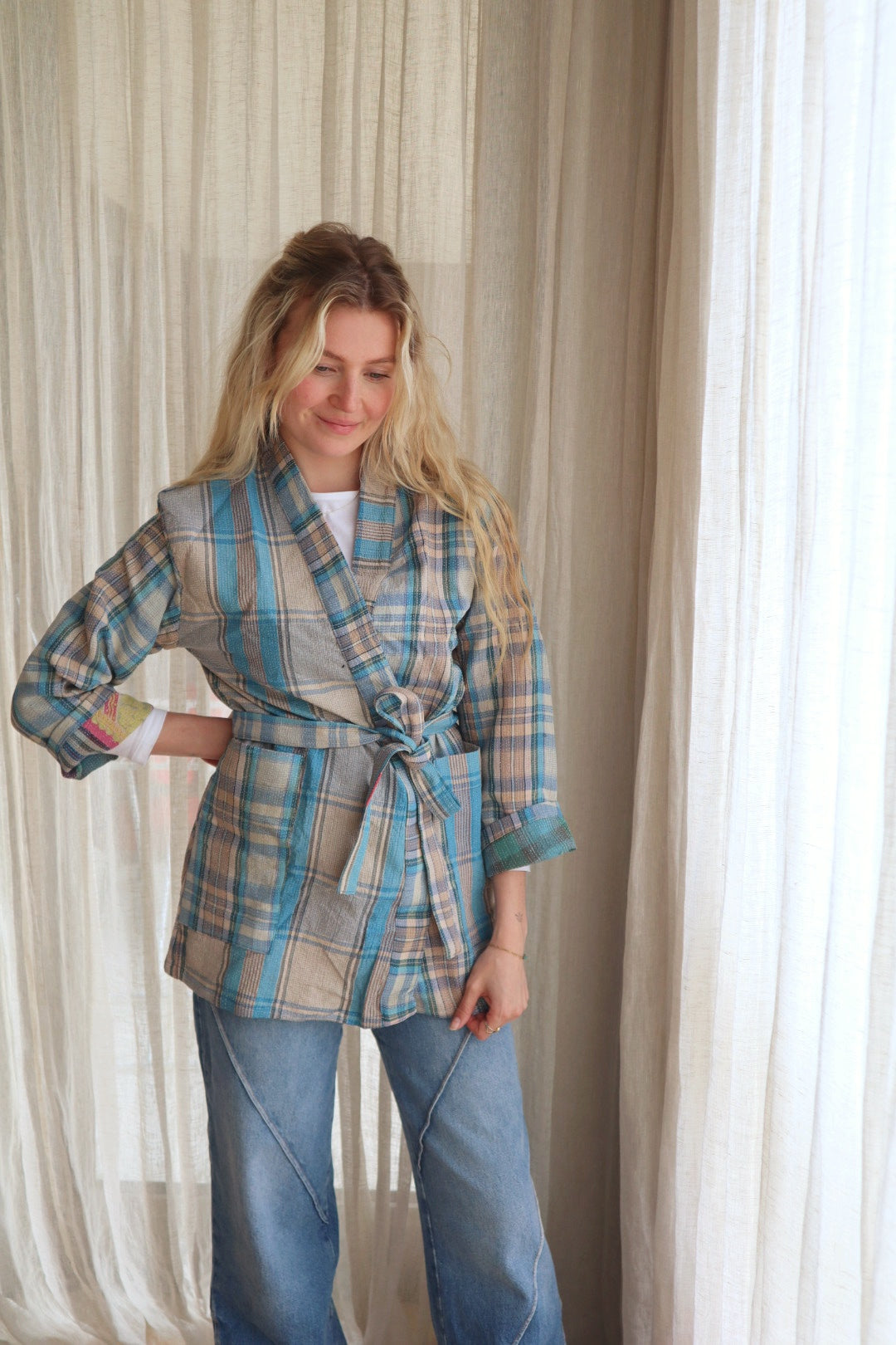 Kantha kimono NO.7