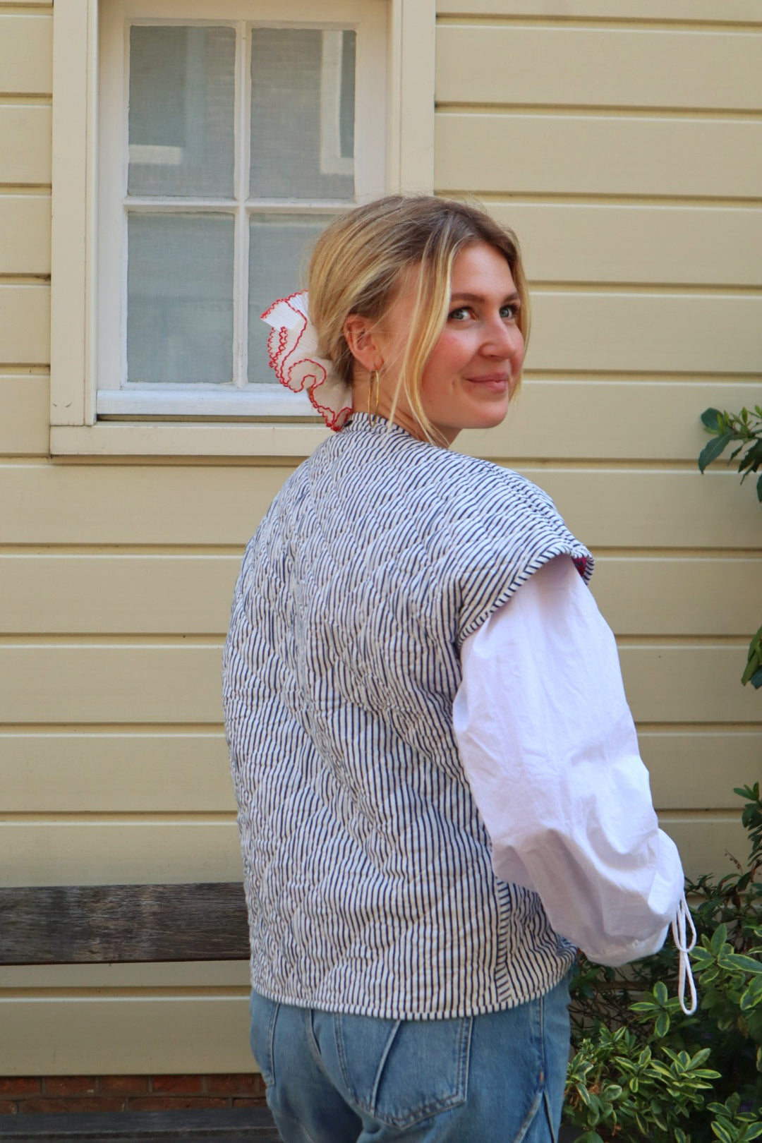 Reversible waistcoat NO.1