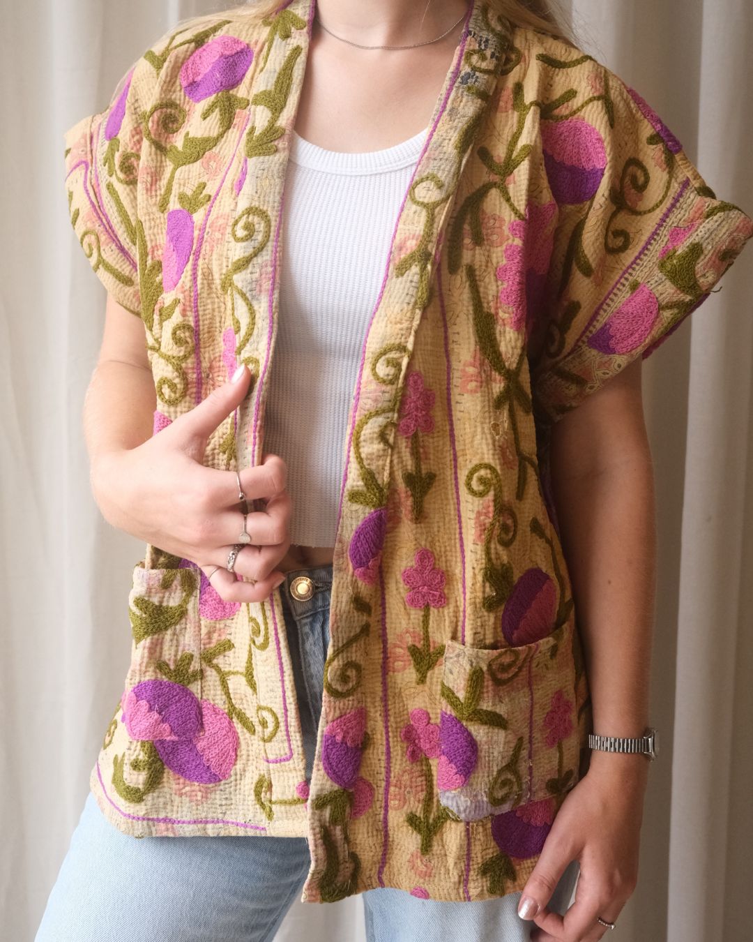Suzani jacket NO.1