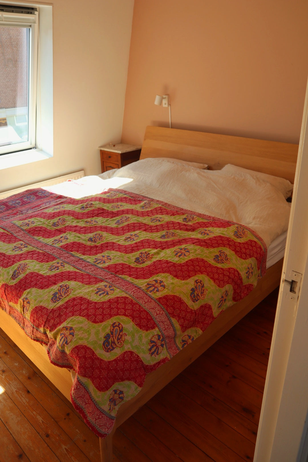 Reversible kantha blanket NO.1