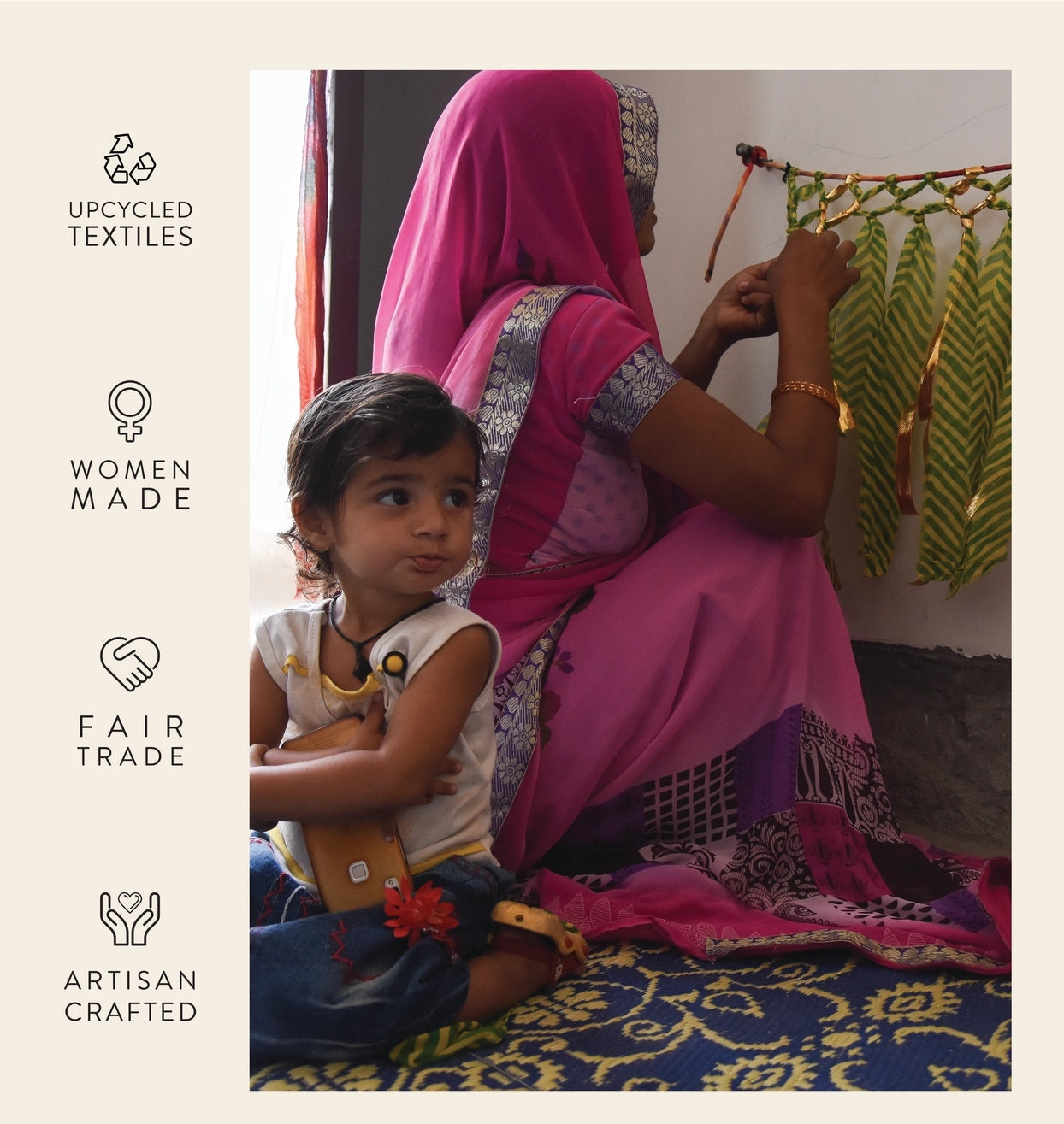 Bandana blockprint NO.1