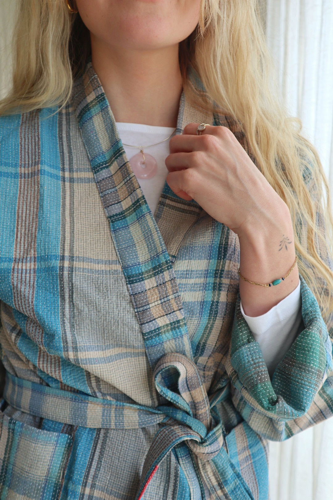 Kantha kimono NO.7