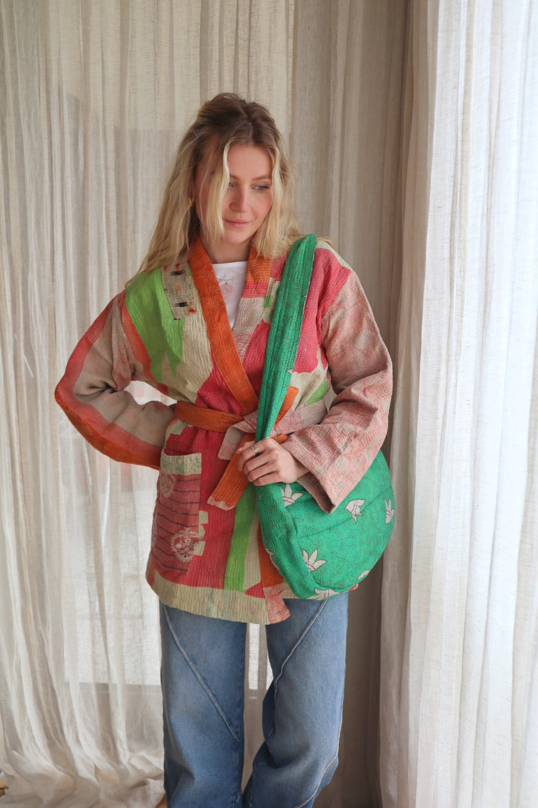 Kantha kimono NO.13