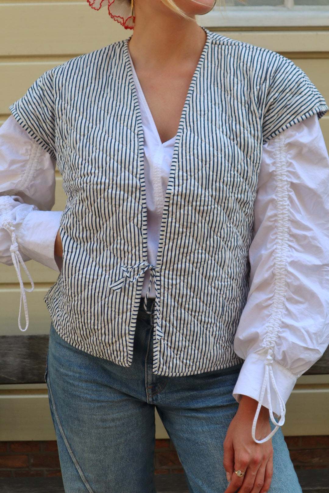 Reversible waistcoat NO.1