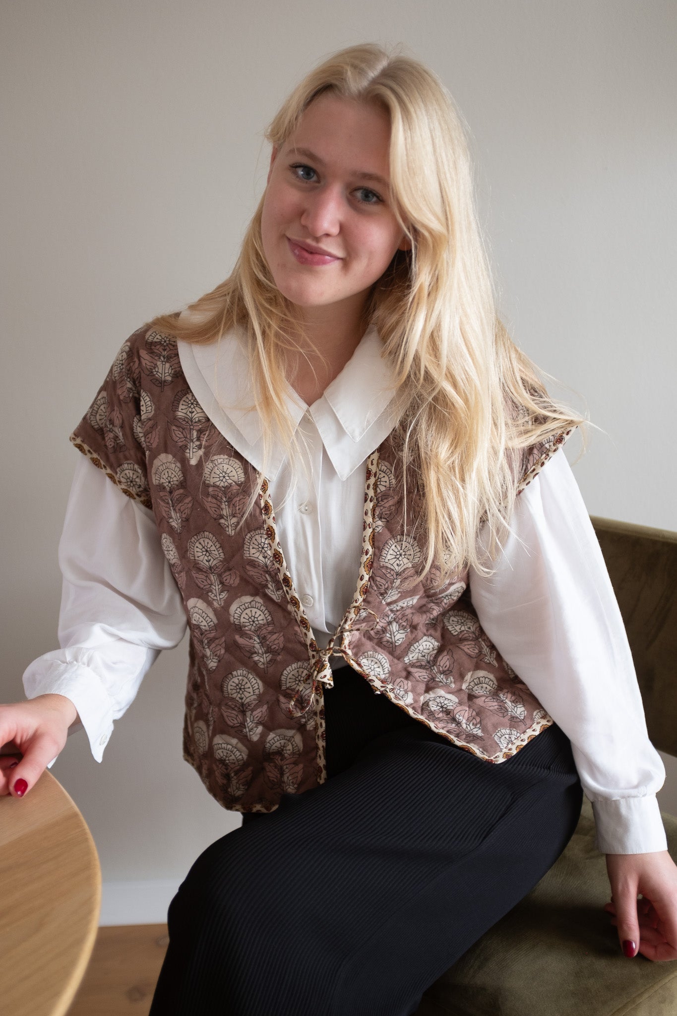 Reversible waistcoat NO.1