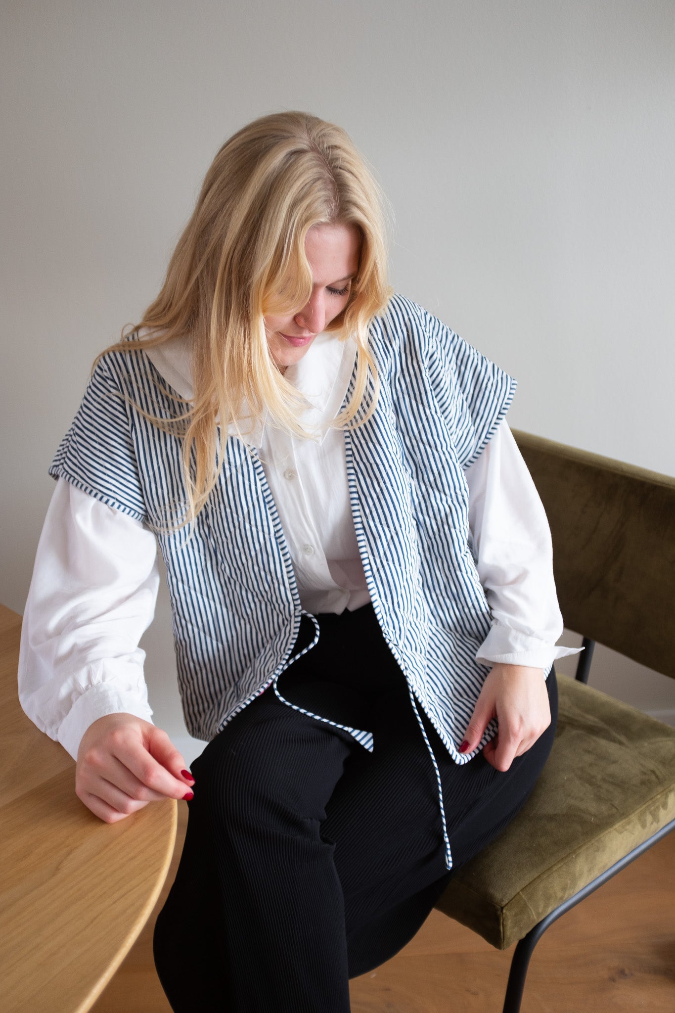 Reversible waistcoat NO.1