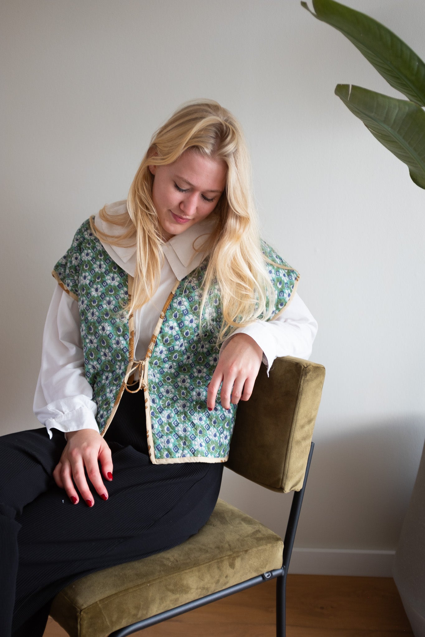 Reversible waistcoat NO.1