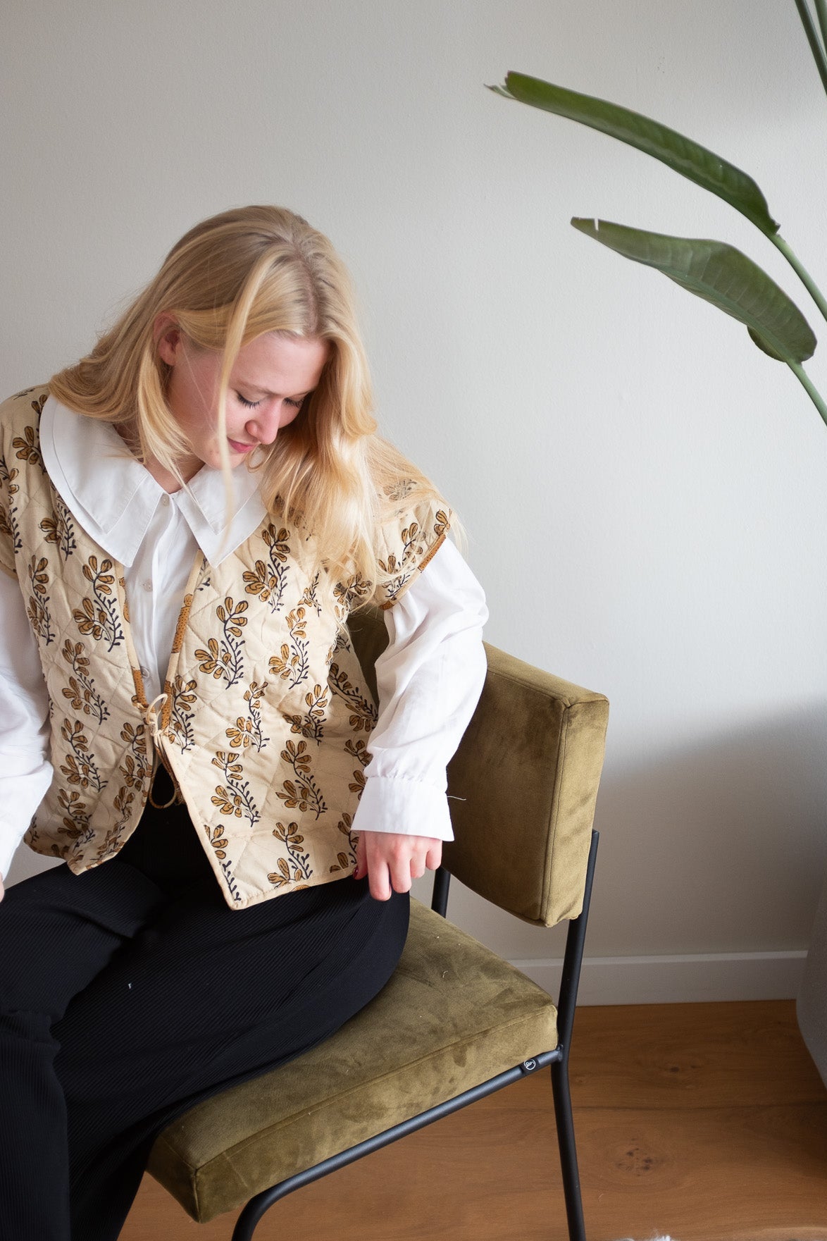Reversible waistcoat NO.1