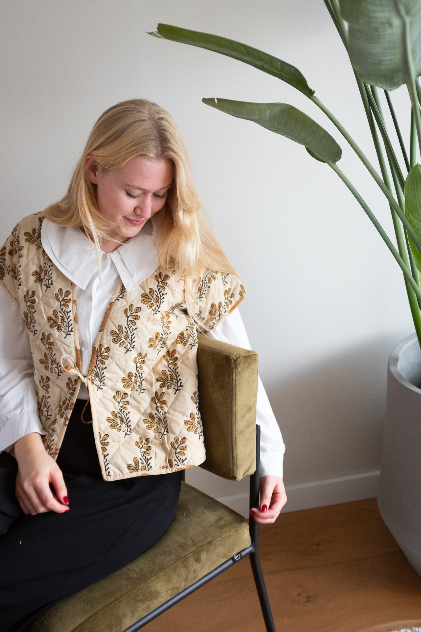 Reversible waistcoat NO.1