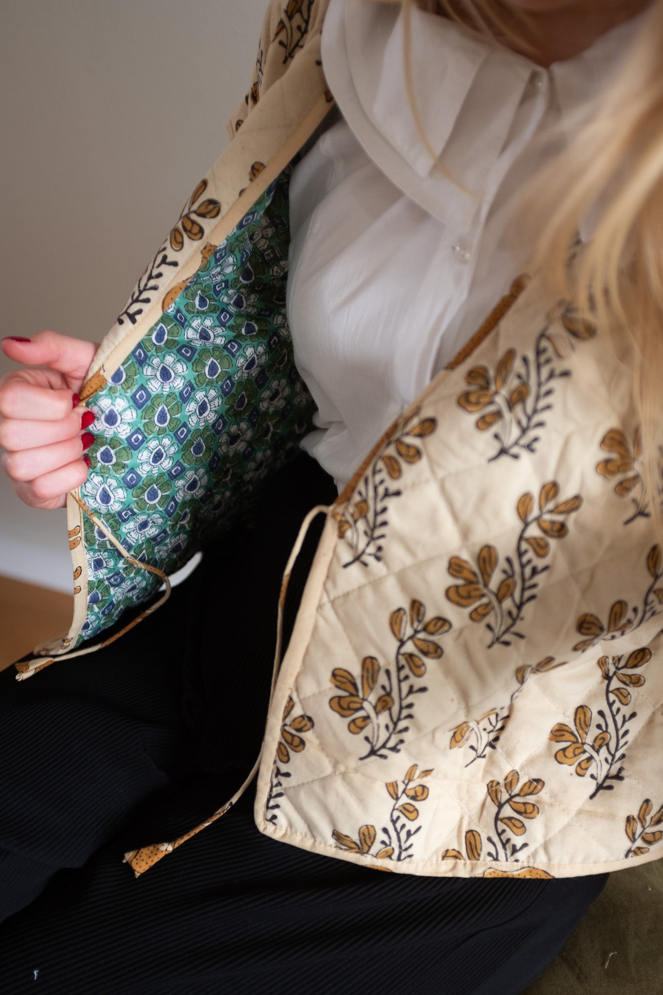Reversible waistcoat NO.1