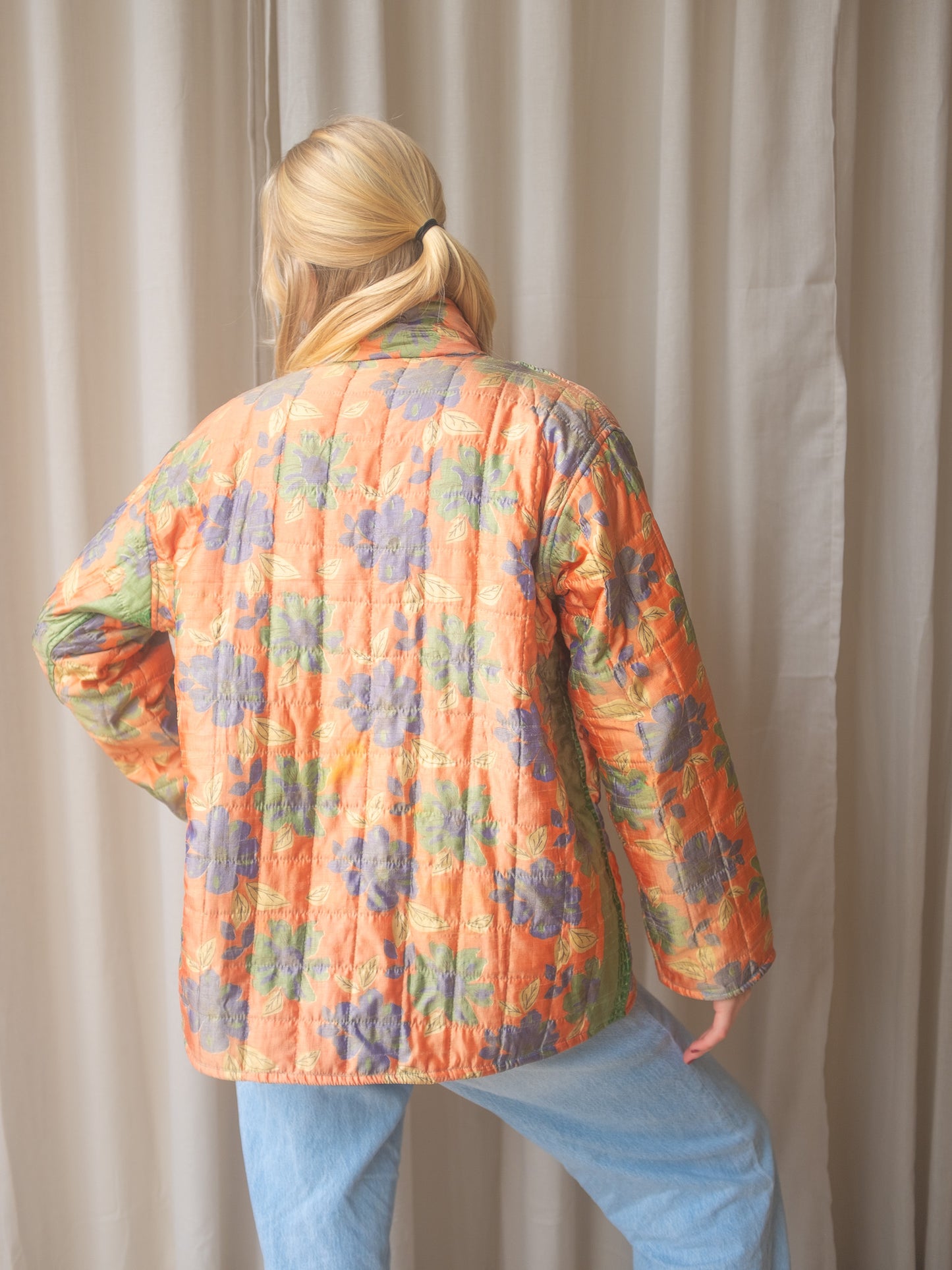 Silk Sari Jacket NO.2
