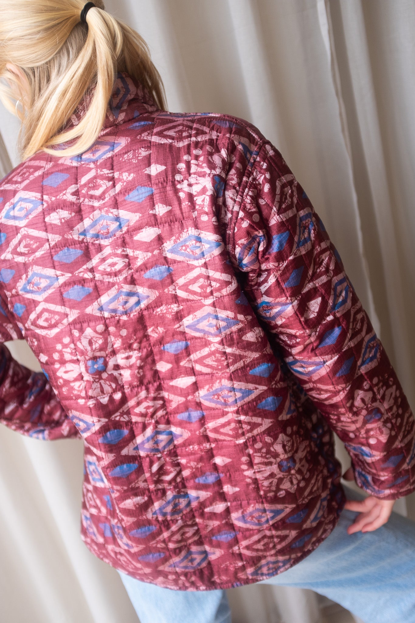 Silk Sari Jacket NO.2