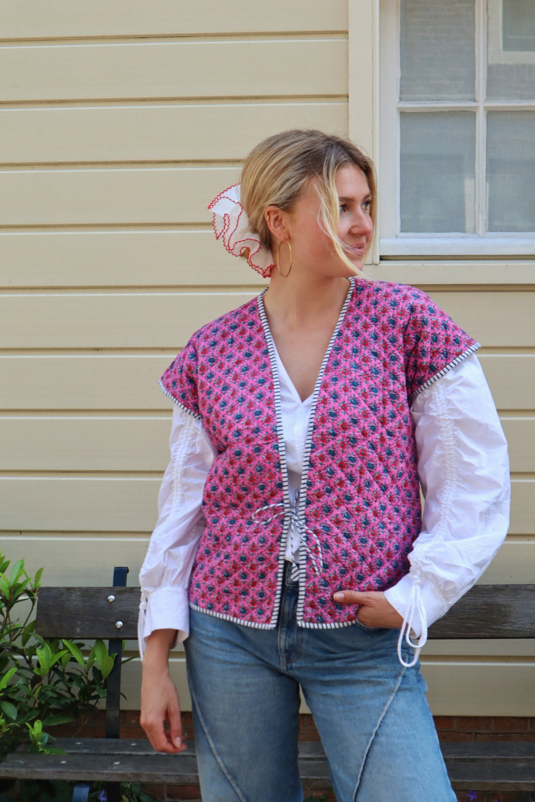Reversible waistcoat NO.1
