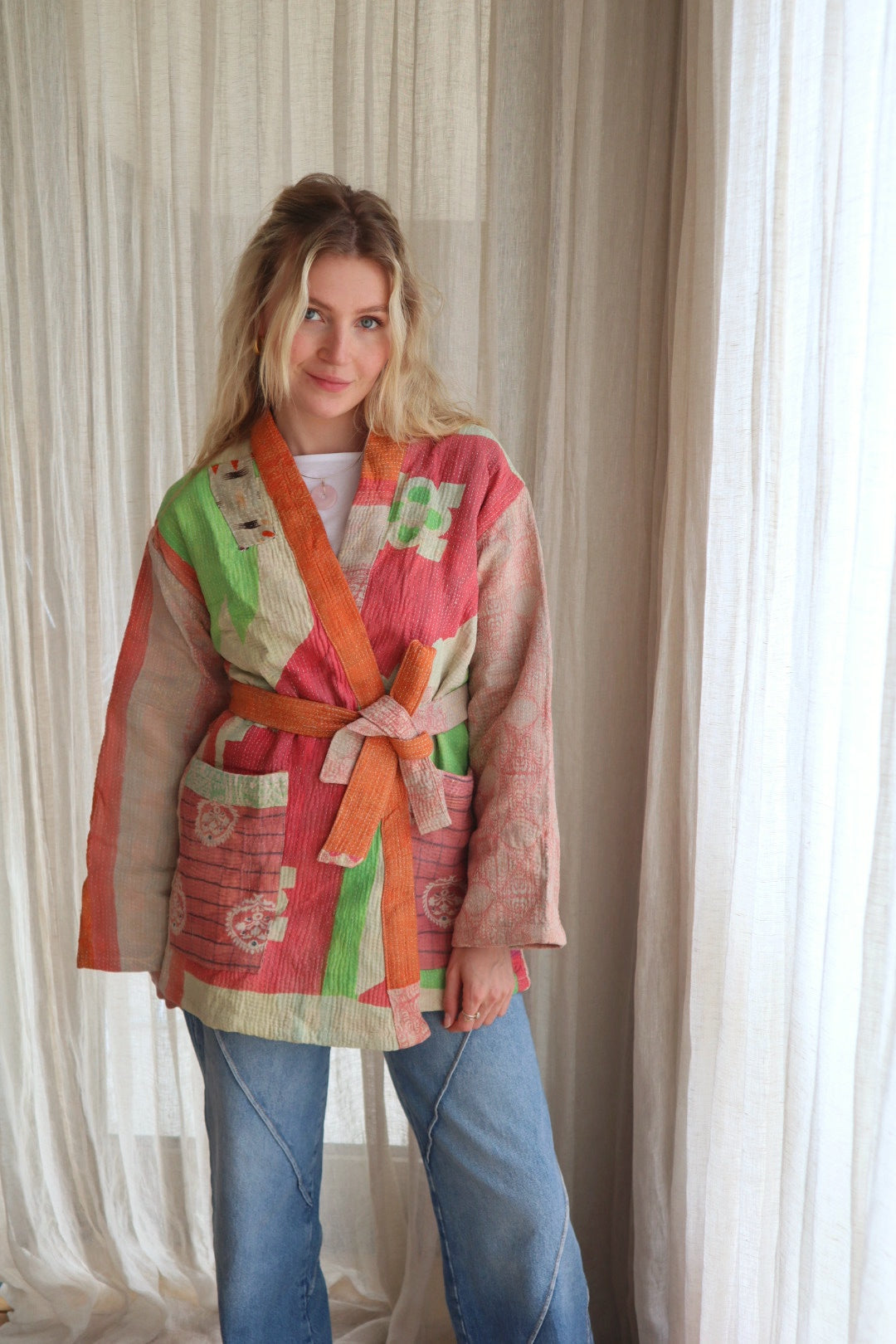 Kantha kimono NO.13