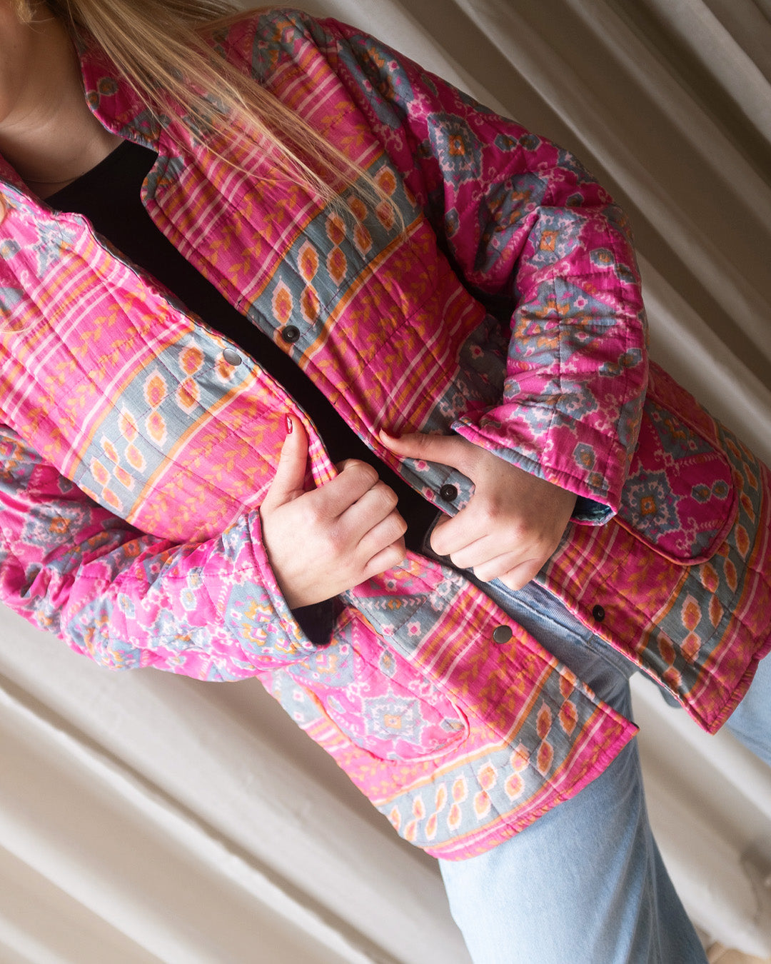 Silk Sari Jacket NO.2