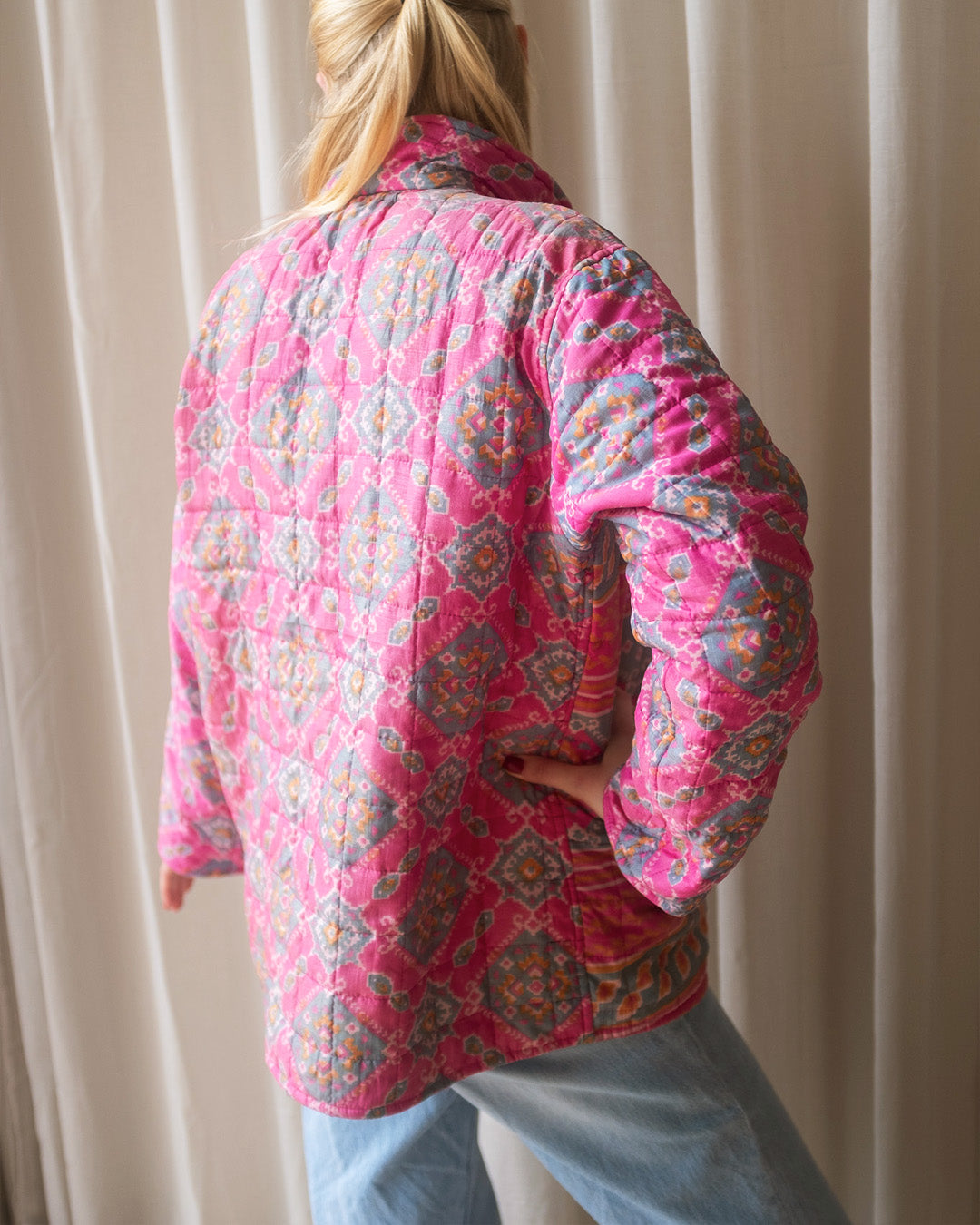 Silk Sari Jacket NO.2