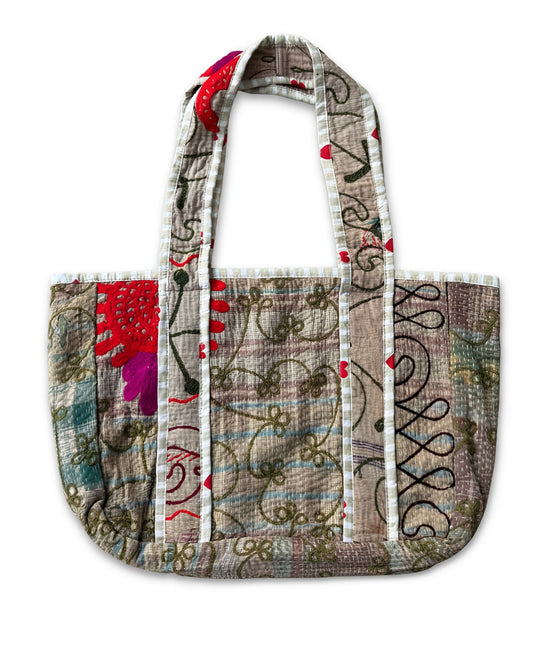 Suzani midi-bag NO.19