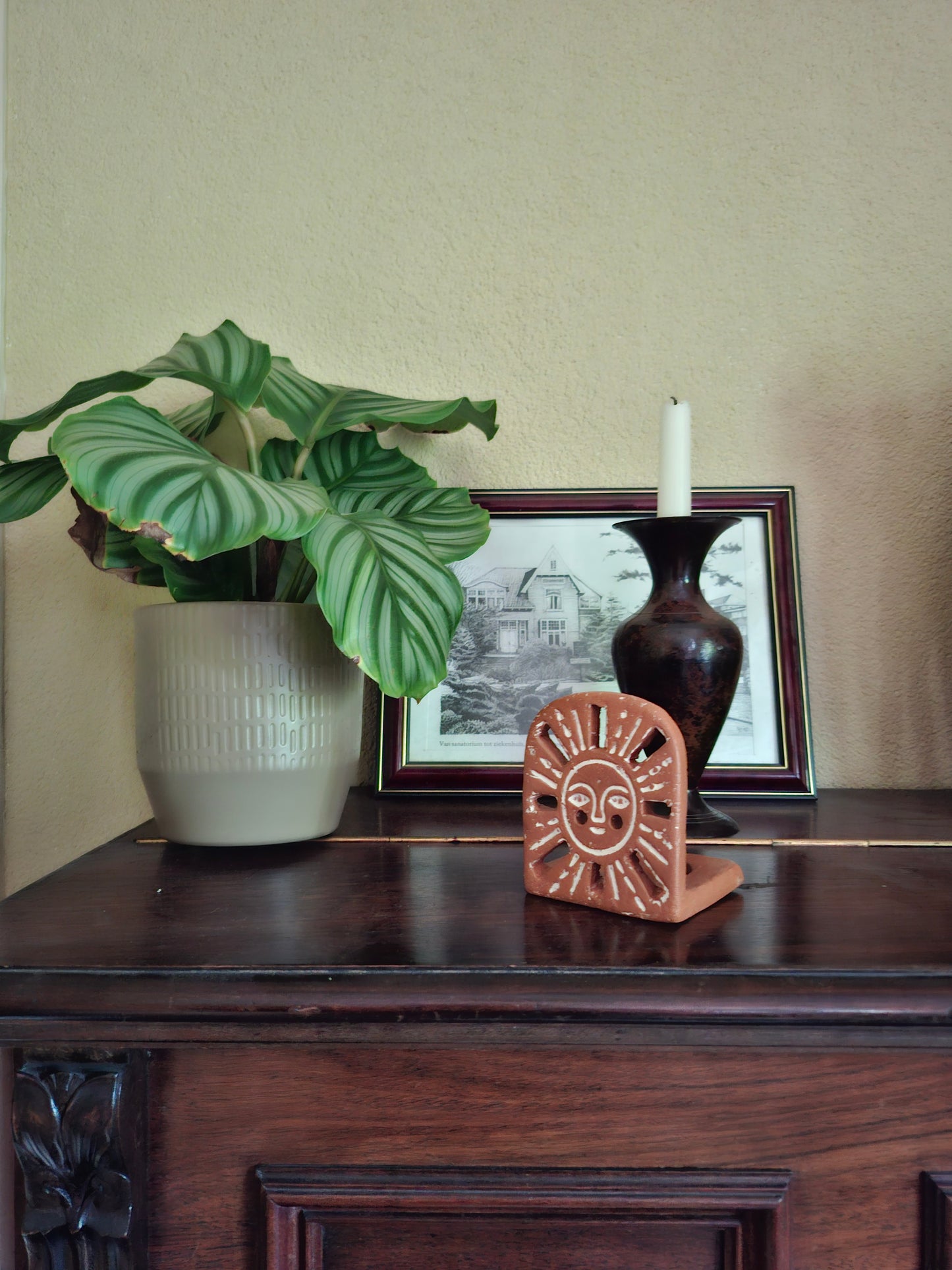 Kaarshouder Sunrise - Terracotta