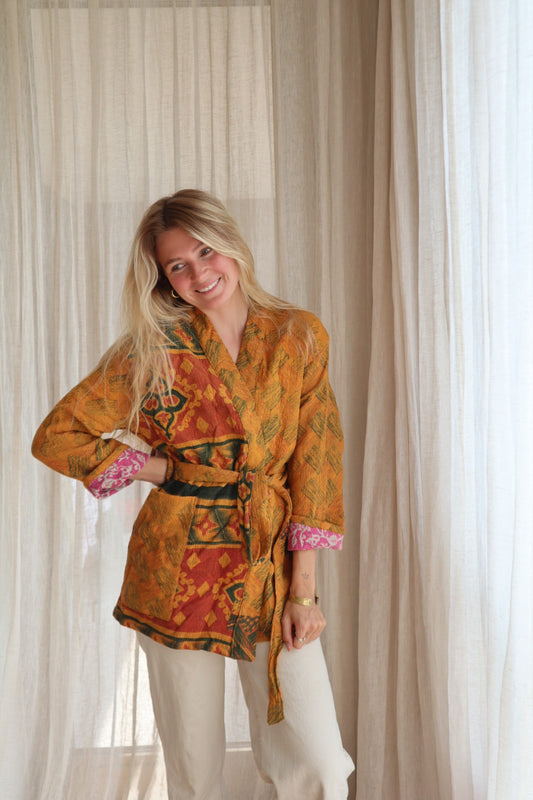 Kantha kimono NO.17