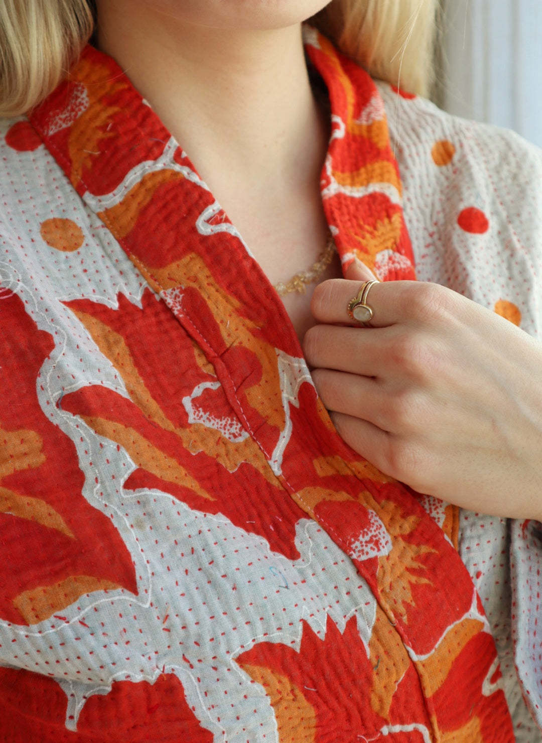 Kantha kimono NO.1