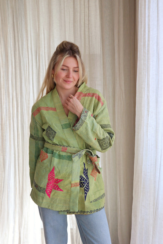 Kantha kimono NO.8