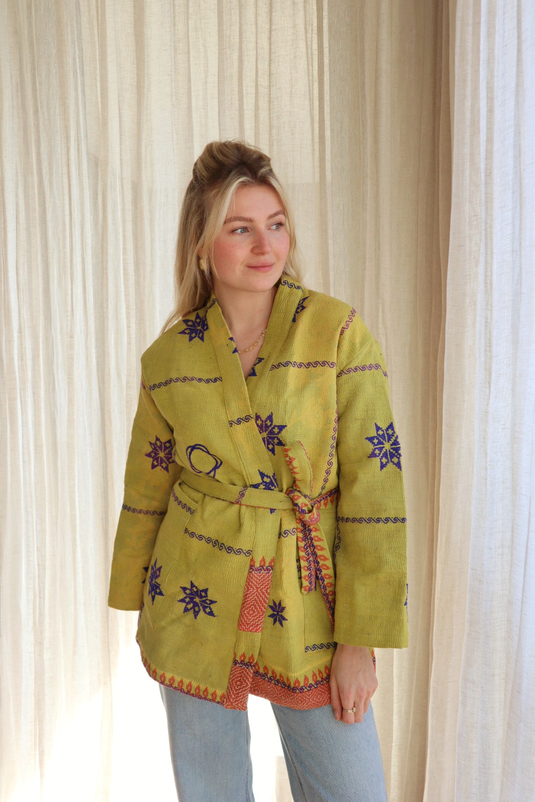 Kantha kimono NO.10