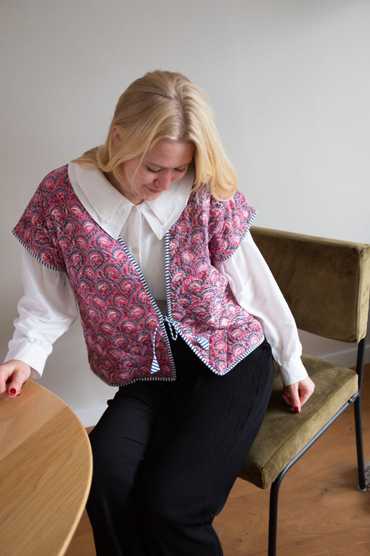 Reversible waistcoat NO.1