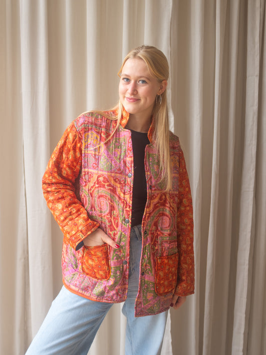 Silk Sari Jacket NO.2