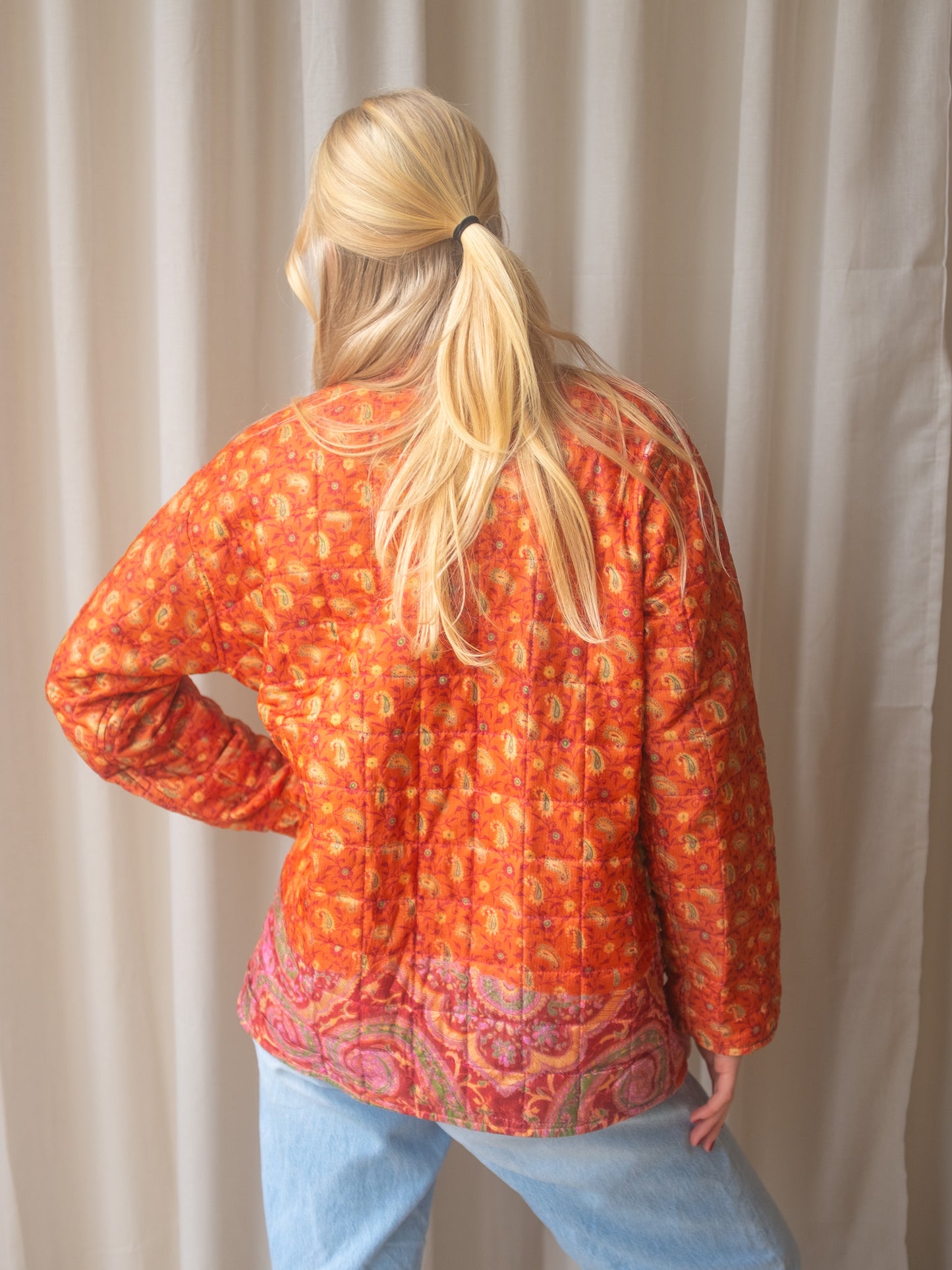 Silk Sari Jacket NO.2