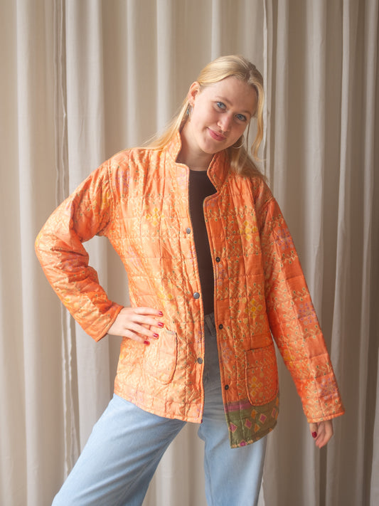 Silk Sari Jacket NO.2