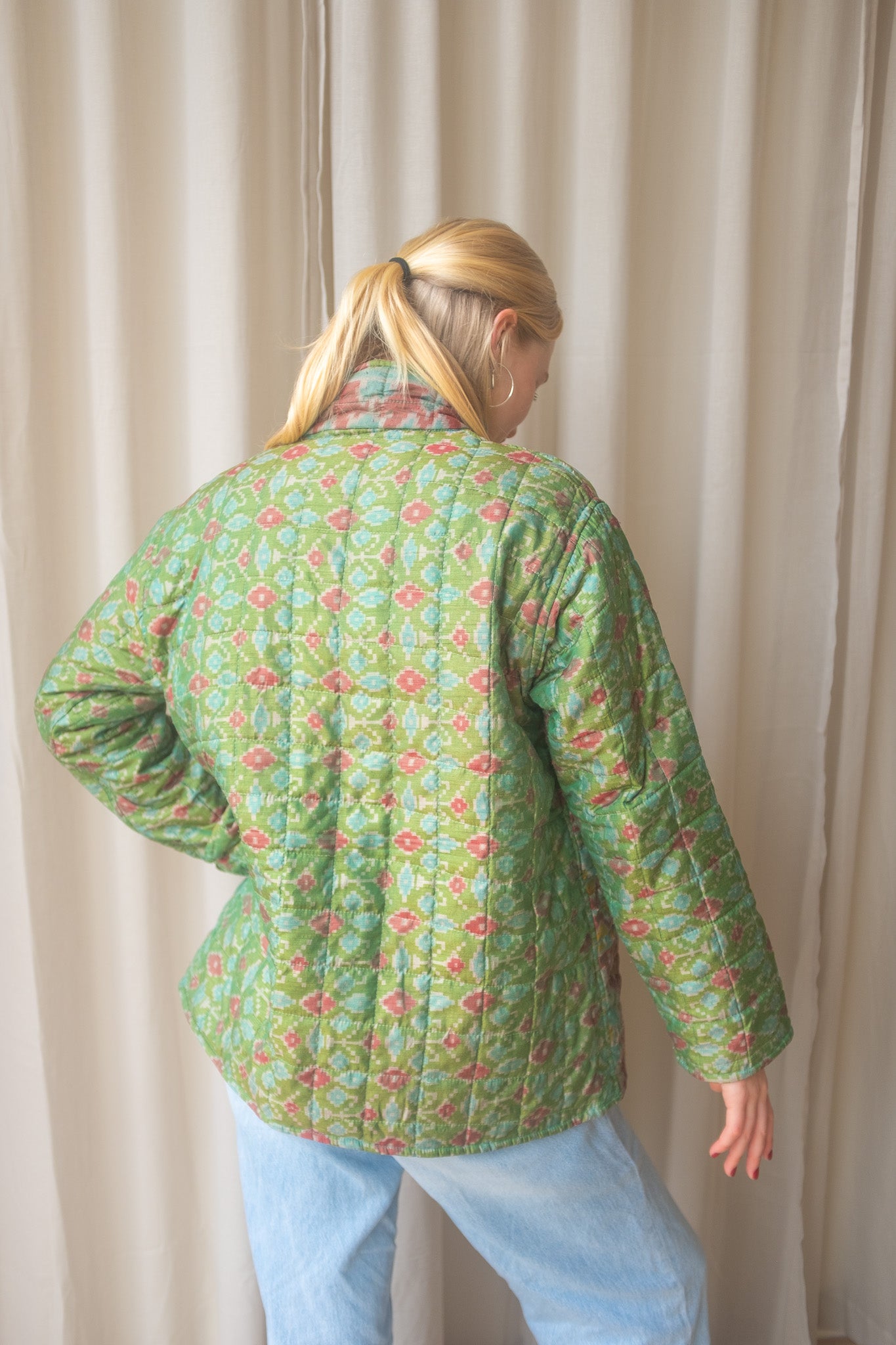 Silk Sari Jacket NO.2