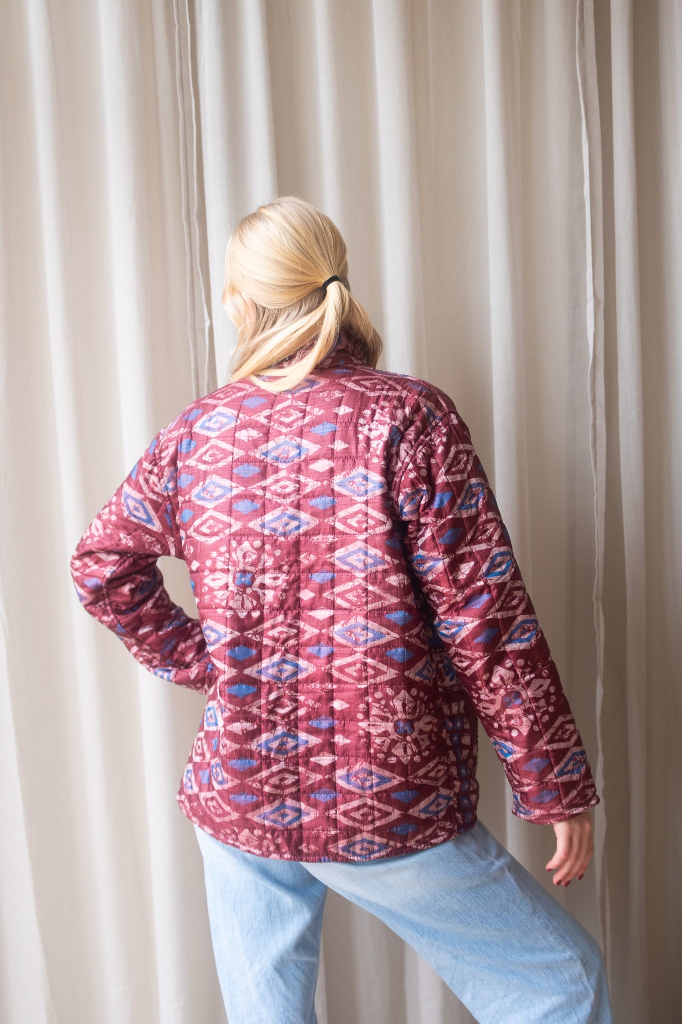 Silk Sari Jacket NO.2