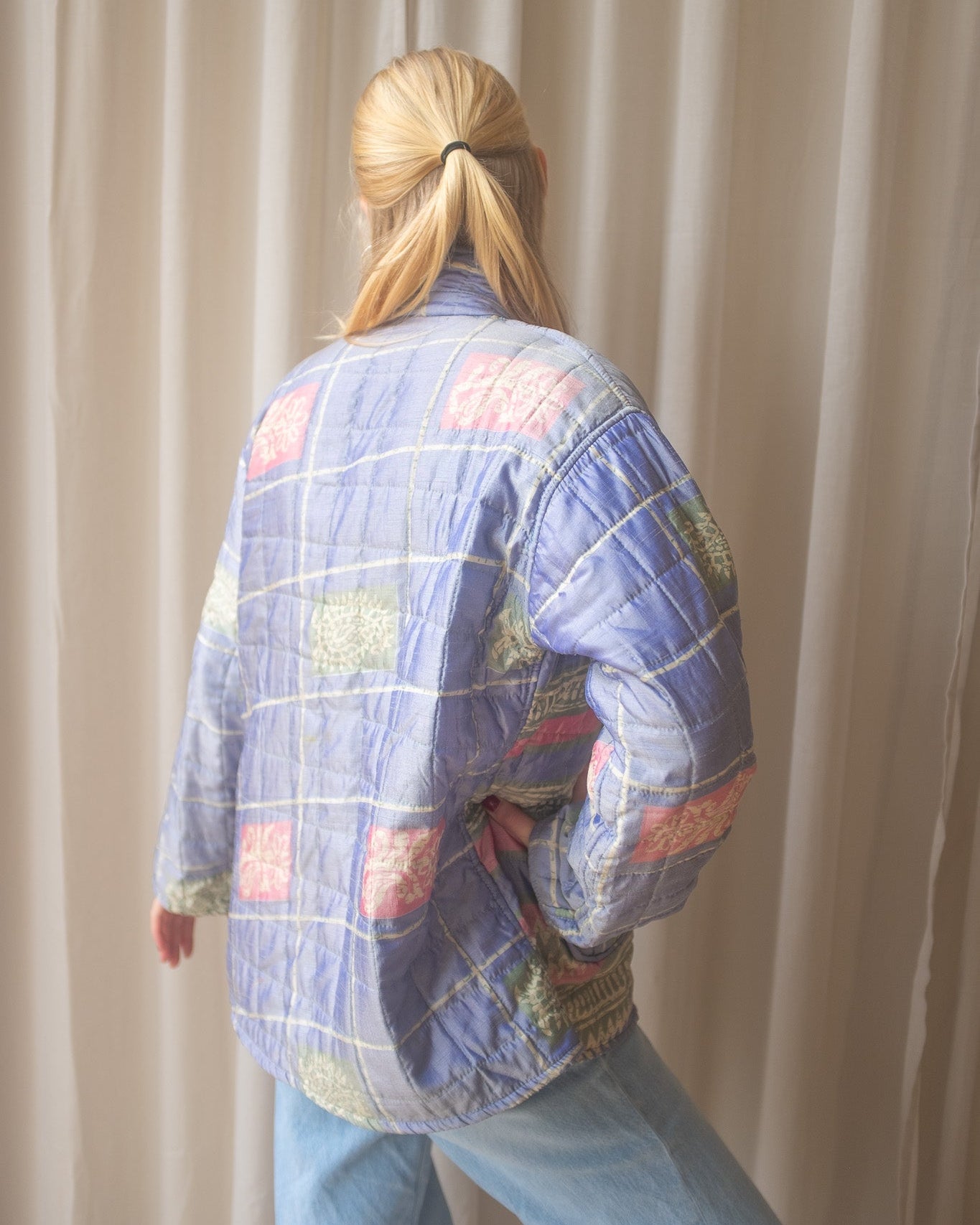 Silk Sari Jacket NO.2