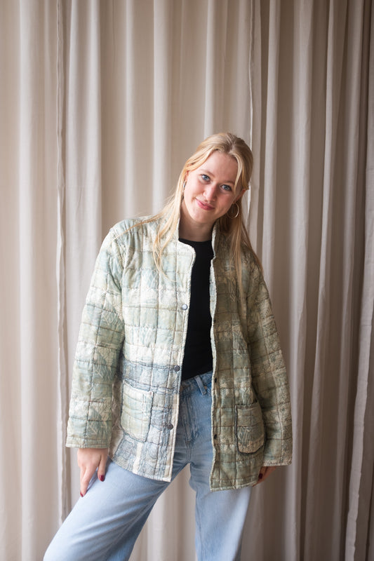 Silk Sari Jacket NO.2