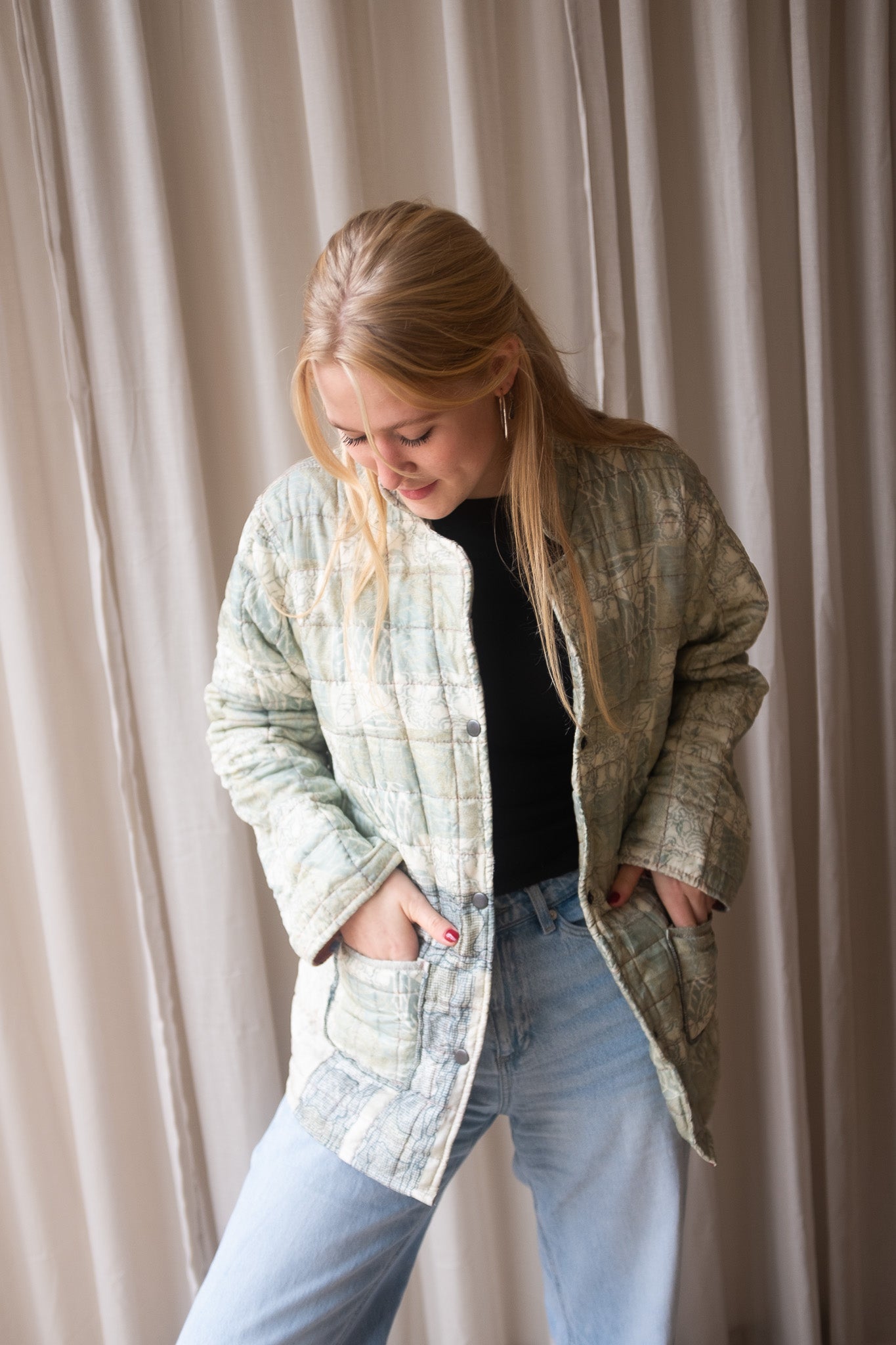 Silk Sari Jacket NO.2