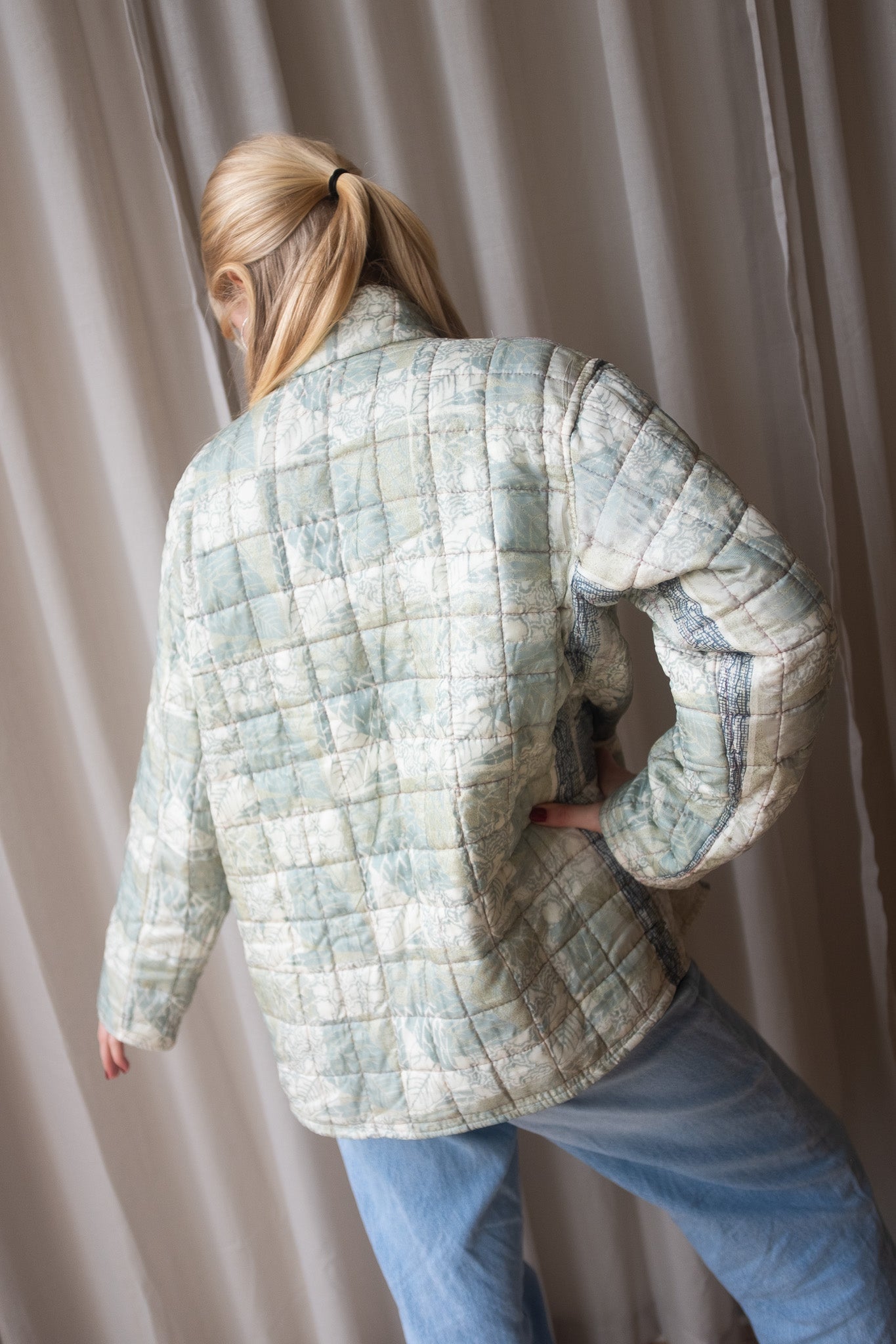 Silk Sari Jacket NO.2