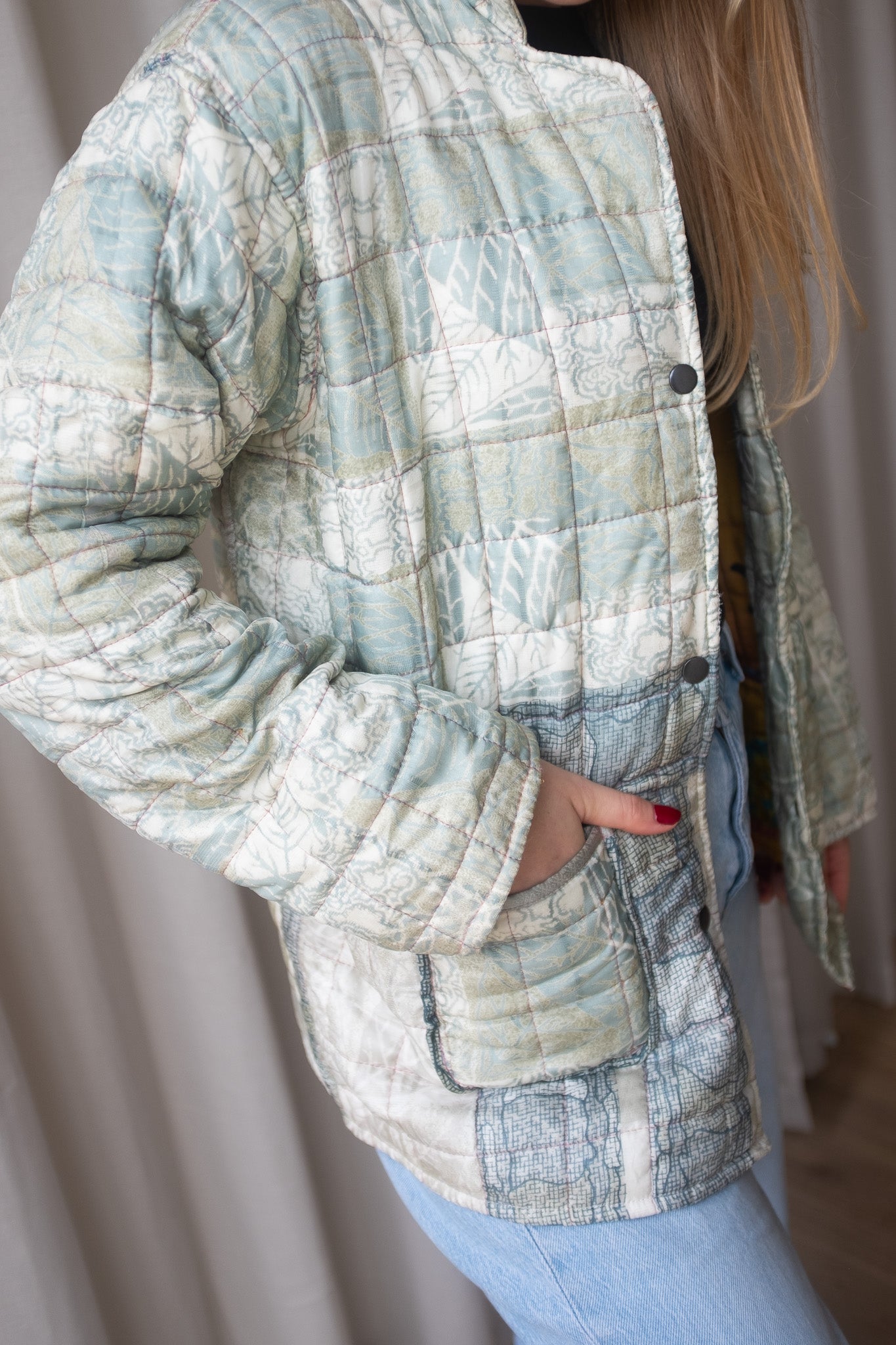 Silk Sari Jacket NO.2