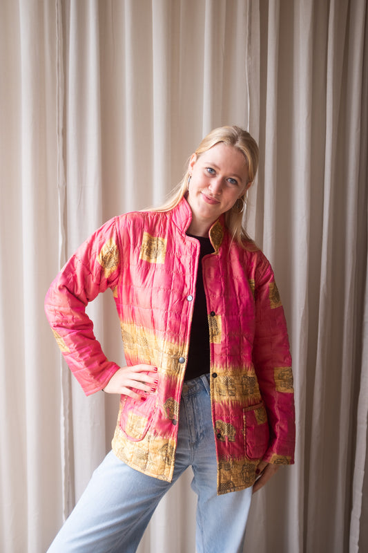 Silk Sari Jacket NO.2