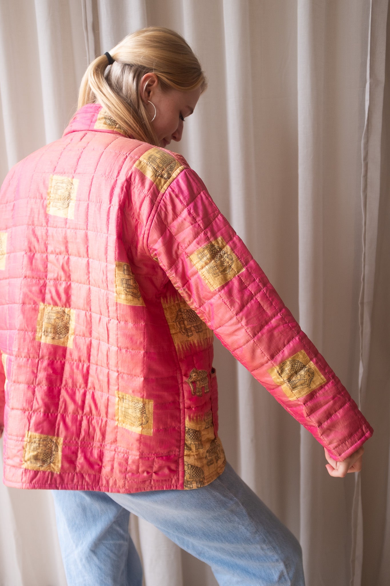 Silk Sari Jacket NO.2