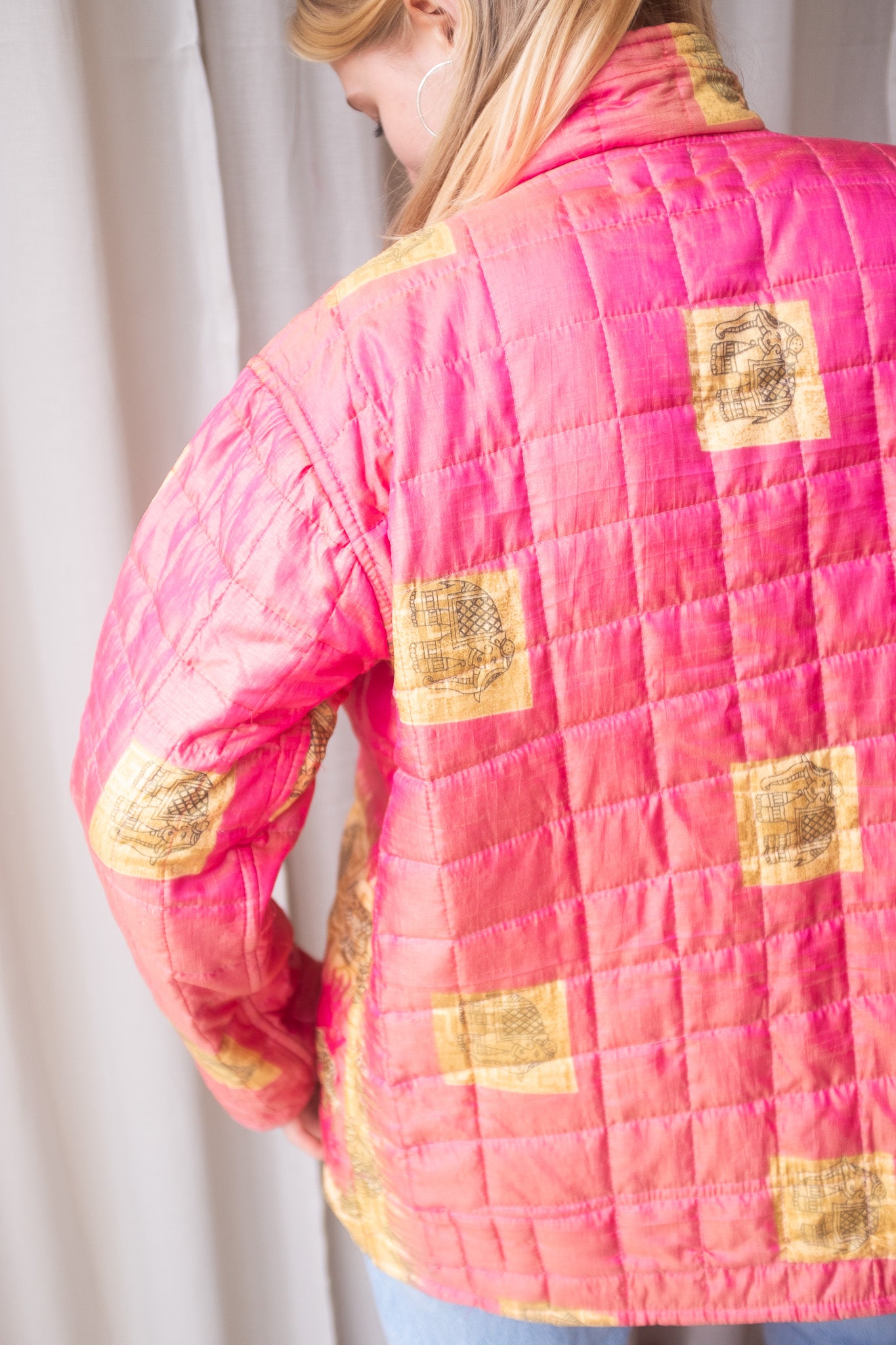 Silk Sari Jacket NO.2