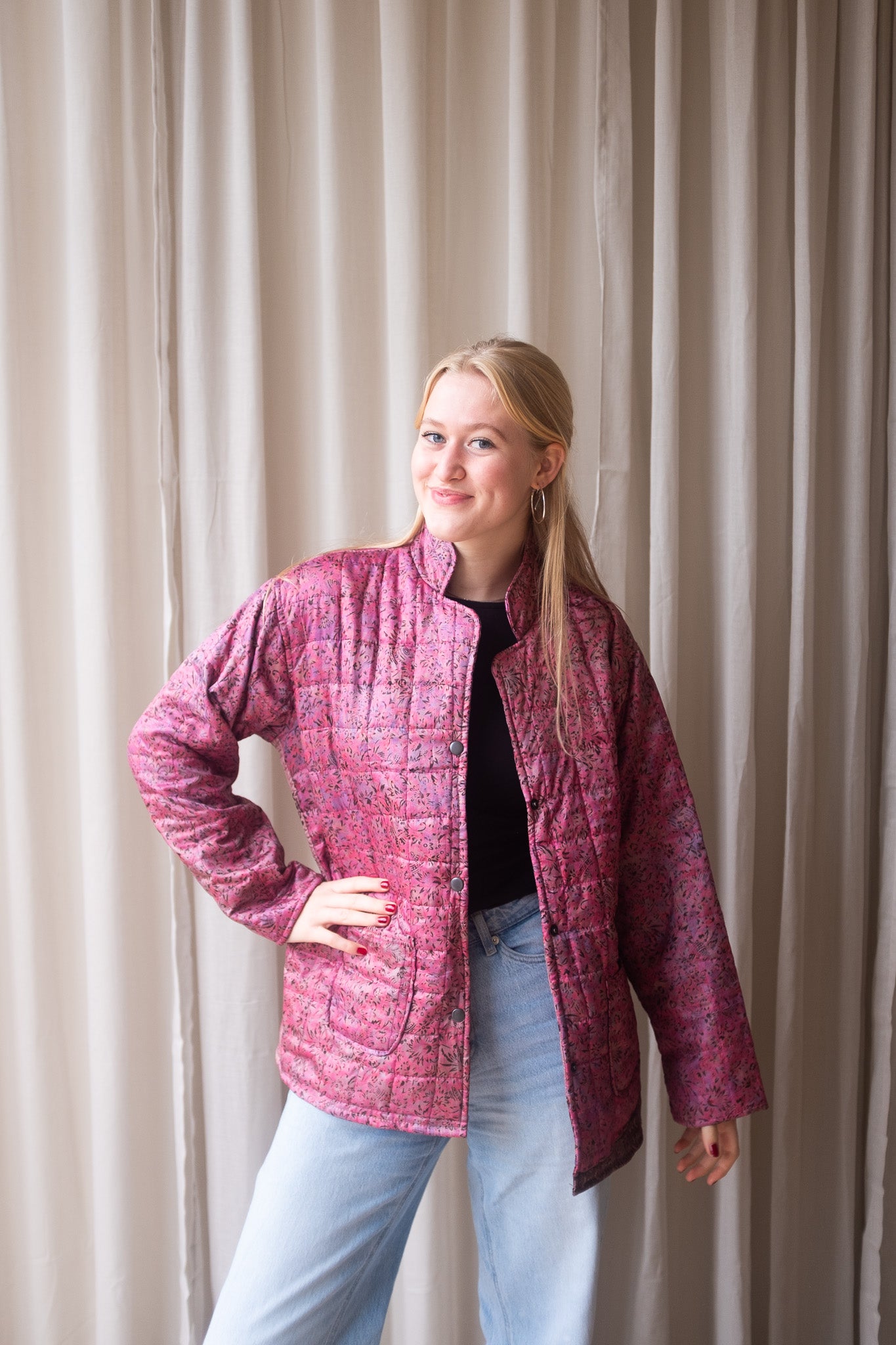 Silk Sari Jacket NO.2