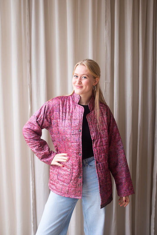 Silk Sari Jacket NO.2