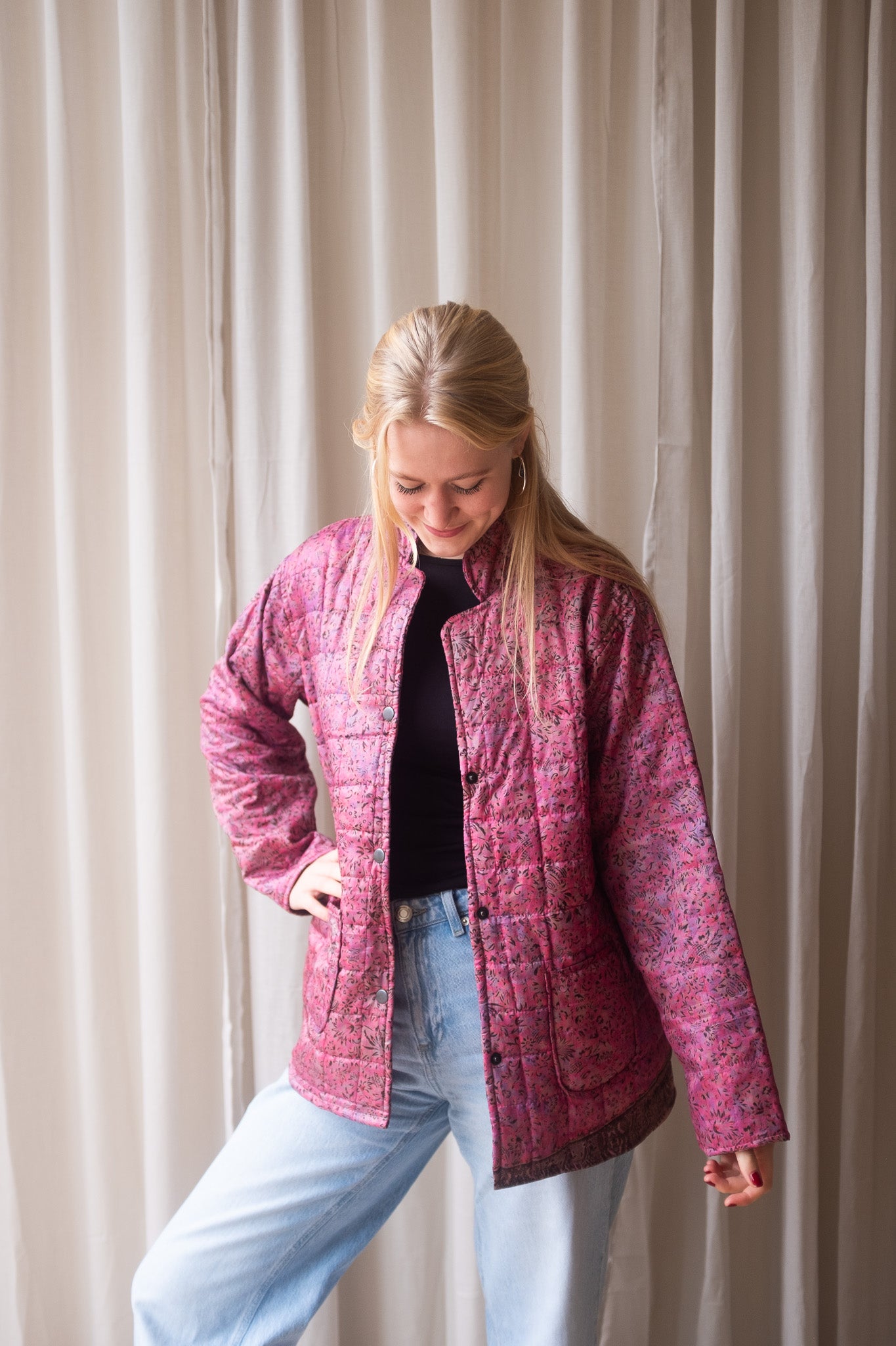 Silk Sari Jacket NO.2