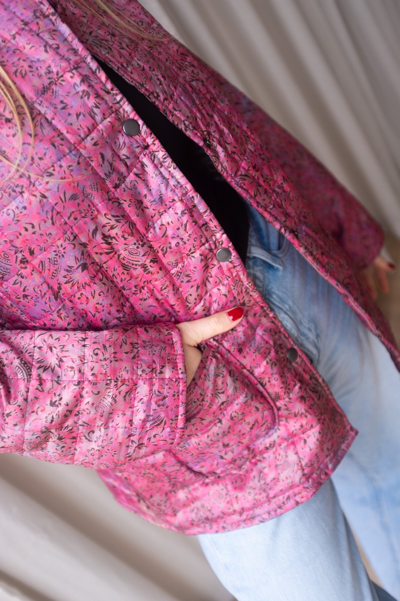 Silk Sari Jacket NO.2