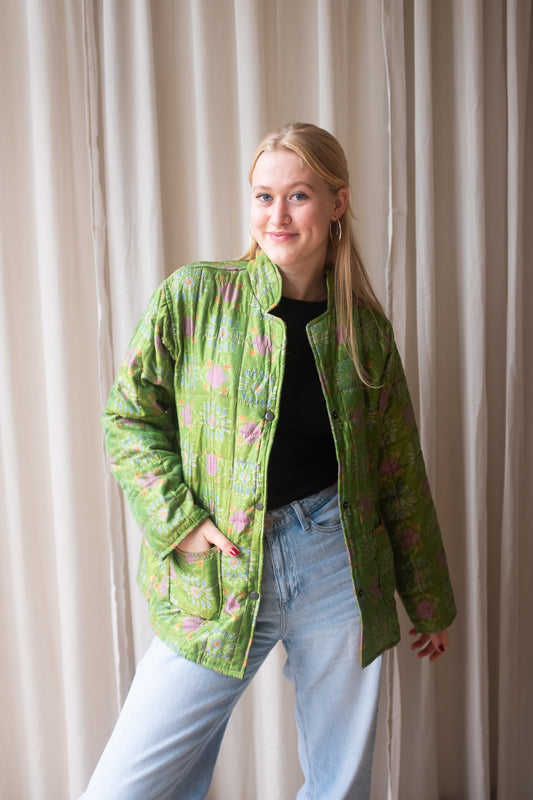 Silk Sari Jacket NO.2