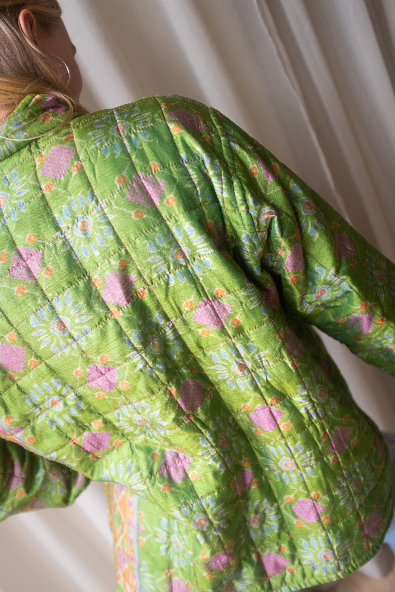Silk Sari Jacket NO.2