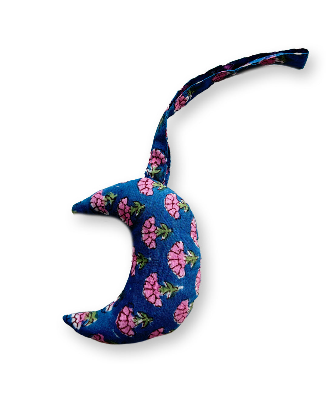 Moon sachet | Blockprint kerst ornament NO.3