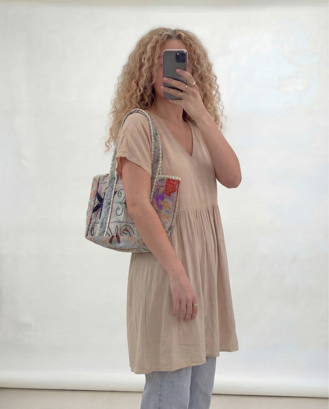 Suzani midi-bag NO.9